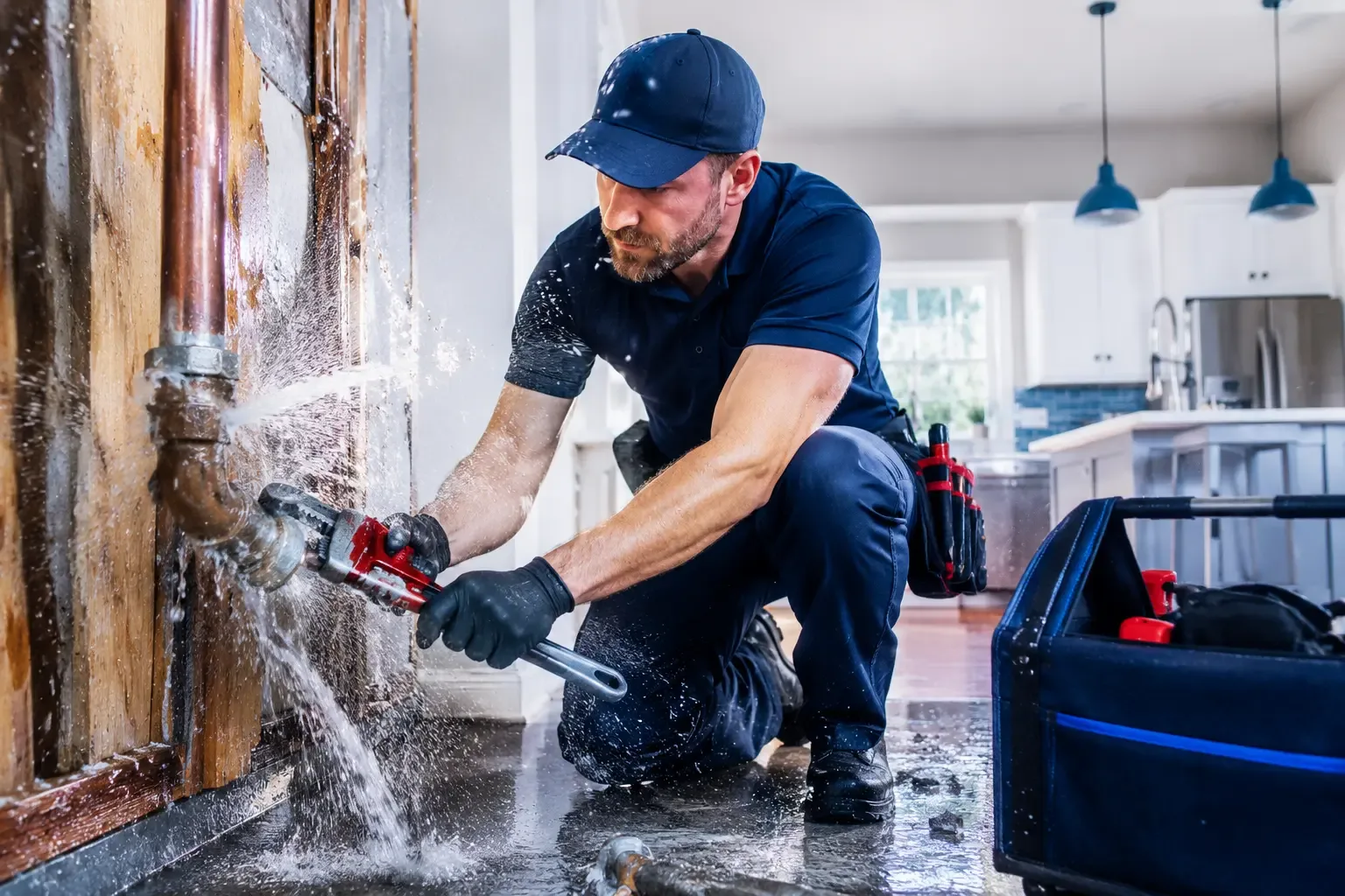 Local emergency pipe repair professionals in May, OK